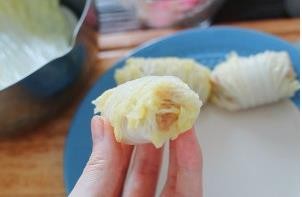 妈妈牌娃娃菜鸡肉卷