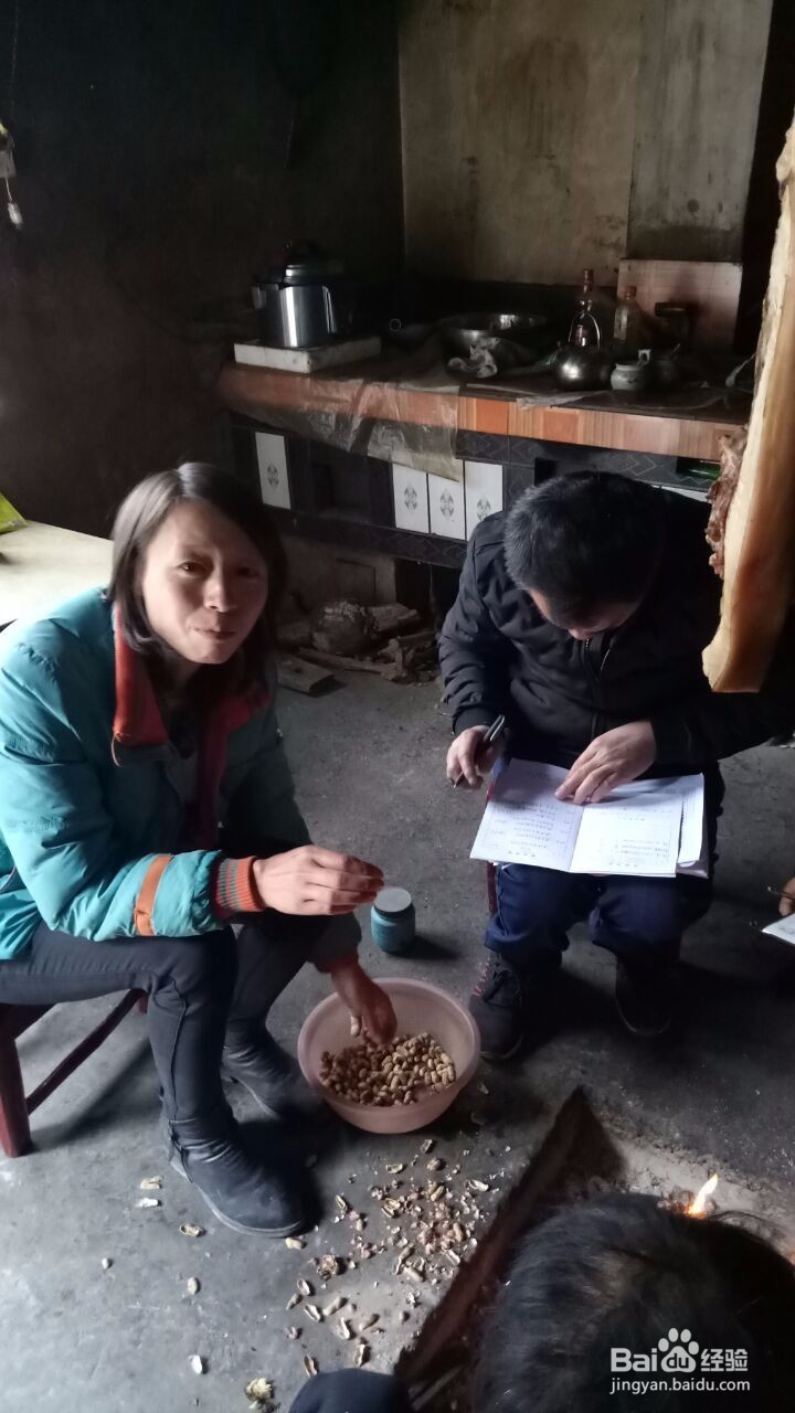 鸣凤村干部们工作认真经常走访贫困户记实