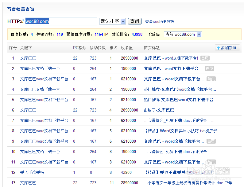 如何快速提升百度权重?