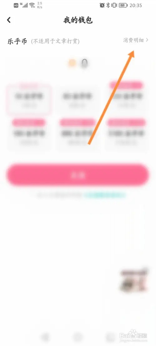 LOFTER软件怎样查看消费记录信息