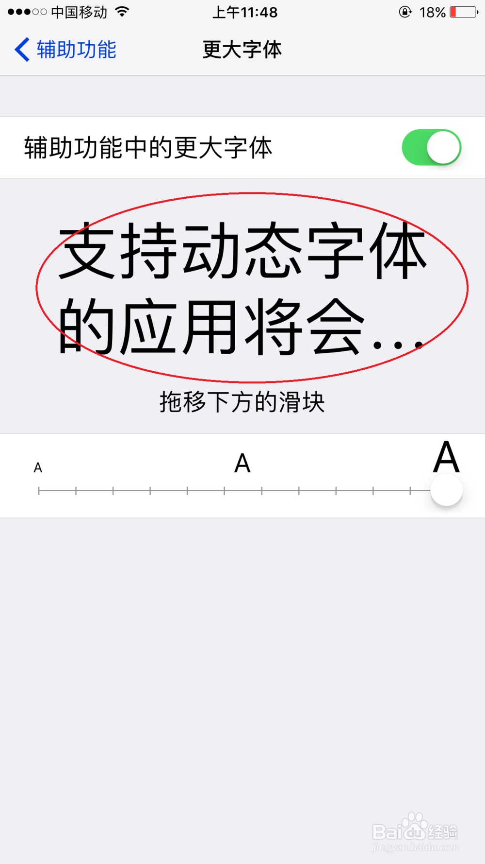 苹果手机如何调节字体大小