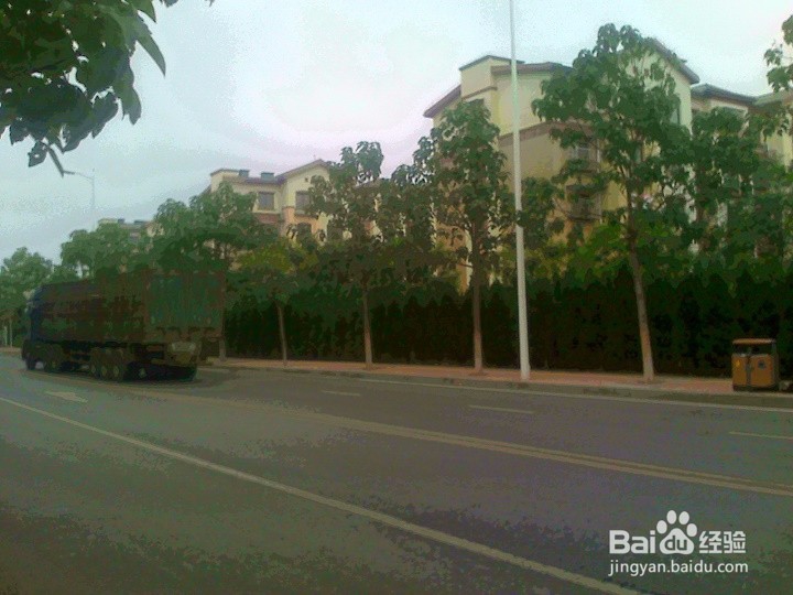 注意道路边上行驶的车辆