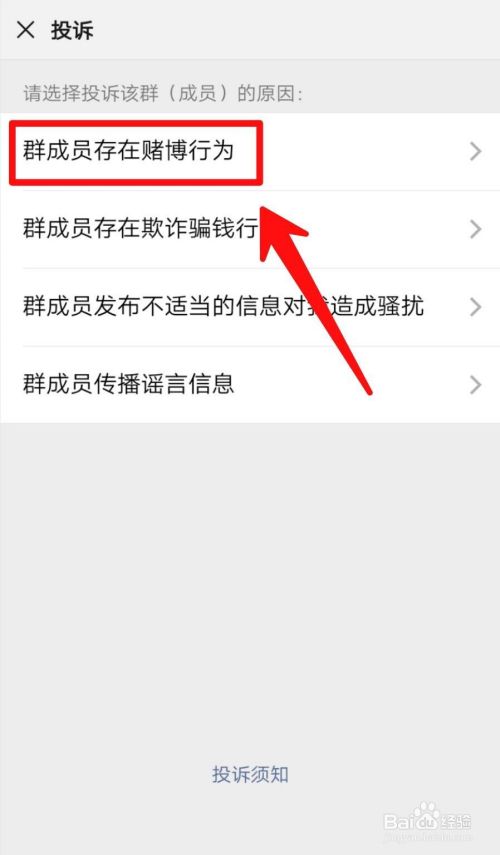 微信群赌博如何进行投诉？