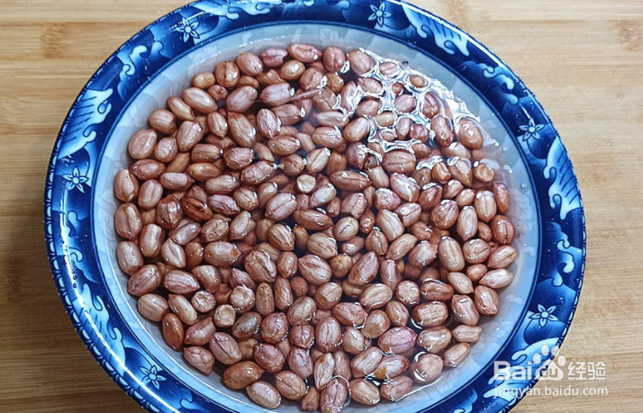 家庭版清香可口的小茴香拌花生