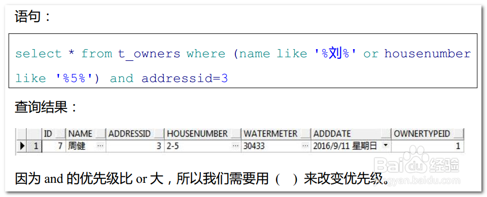 PLSQL操作Oracle数据库之单表查询SQL语句