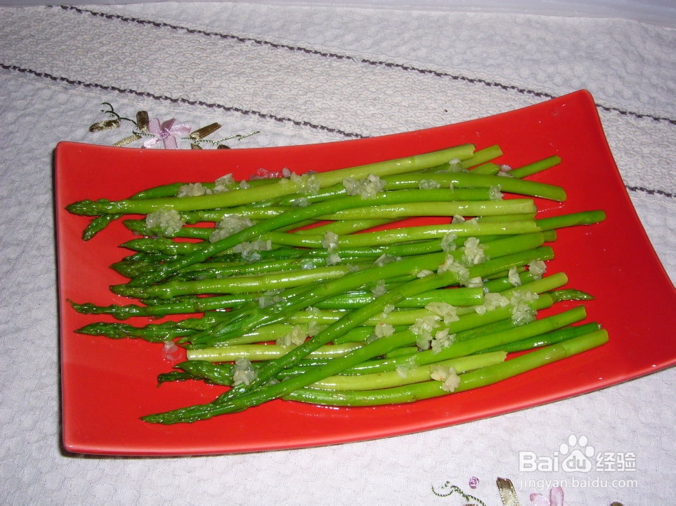 节日聚会美食——清炒芦笋