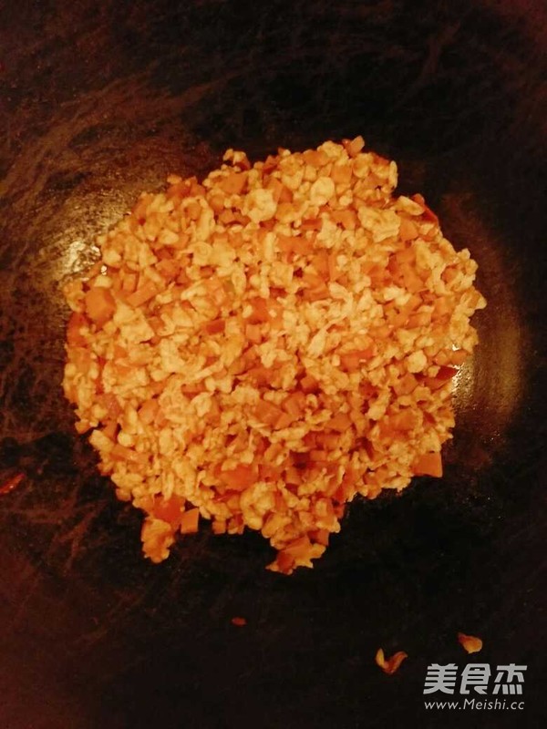 鸡蛋炒米饭的做法