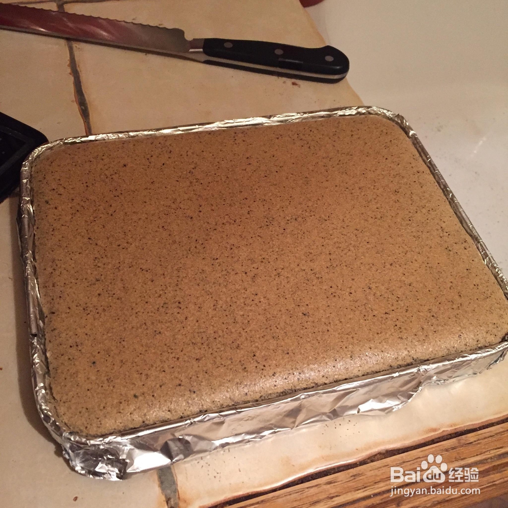 应该这样做黑芝麻戚风蛋糕卷