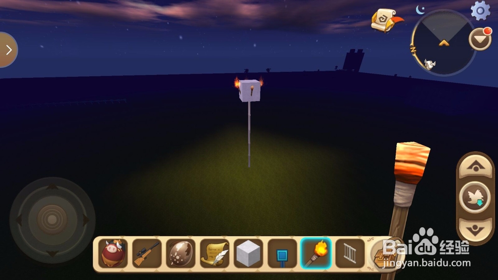 迷你世界白杨木围怎么用?