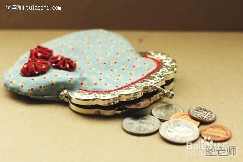 DIY手工制作布艺小清新碎花零钱包
