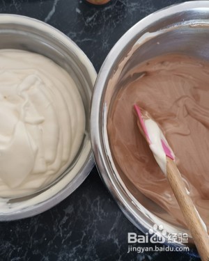 斑马戚风(8寸)的做法