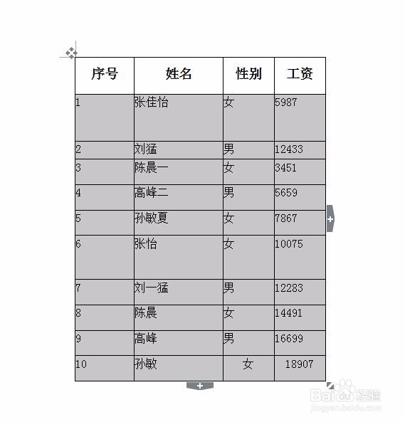 WPS怎么使表格中的文字在中部居中显示