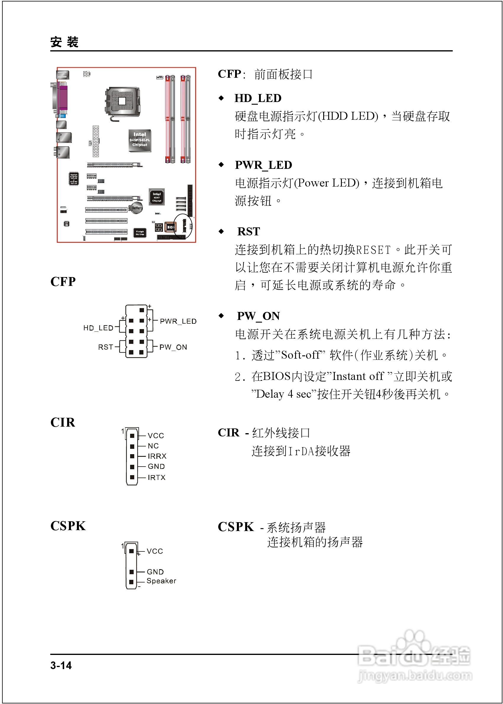 磐正5P945-J型主板说明书:[3]