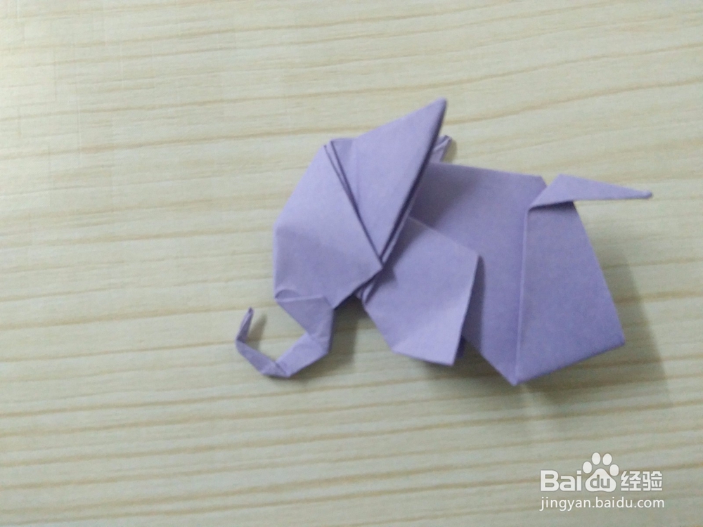 折纸大象_大象怎么折