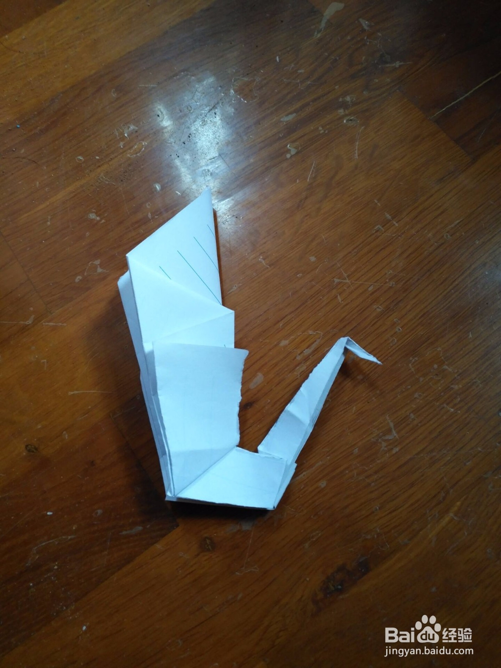 如何折一只孔雀