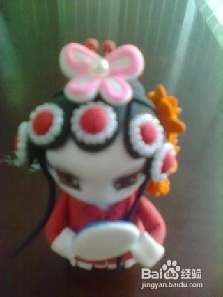 超轻粘土戏剧娃娃