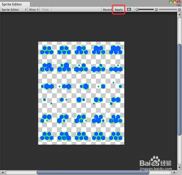 Unity Sprite精灵 之 序列精灵图集切割生成动画
