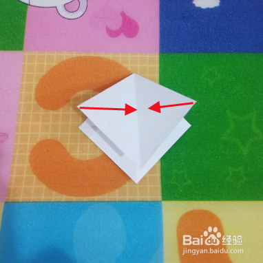 手工折纸之超级玛丽帽子的折法