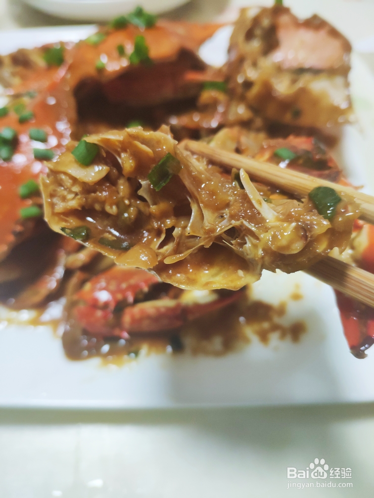 爽脆可口的梭子蟹炒年糕