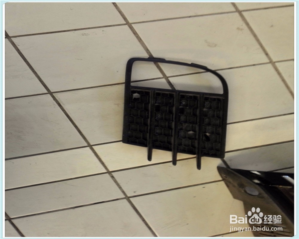 途观前杠格栅、雾灯、中网、导流板怎么拆解