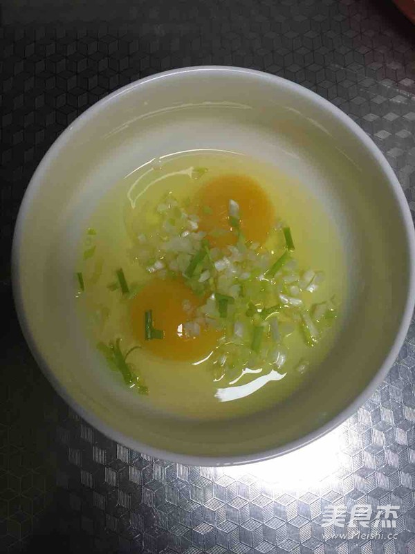 香葱摊鸡蛋的做法