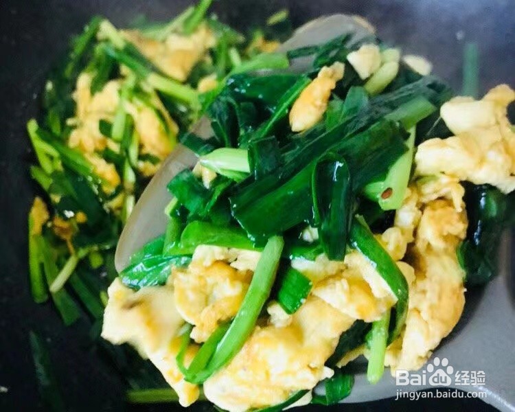韭菜鸡蛋炒烧饼的家常做法