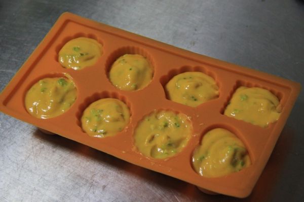 西兰花南瓜小蛋糕