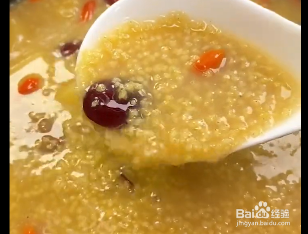 苹果小米粥的做法