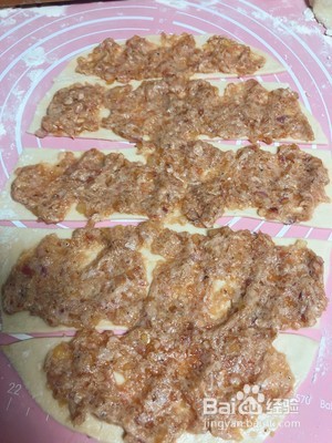 牛肉馅千层饼的做法