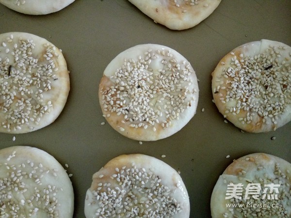 花生酱烧饼的做法