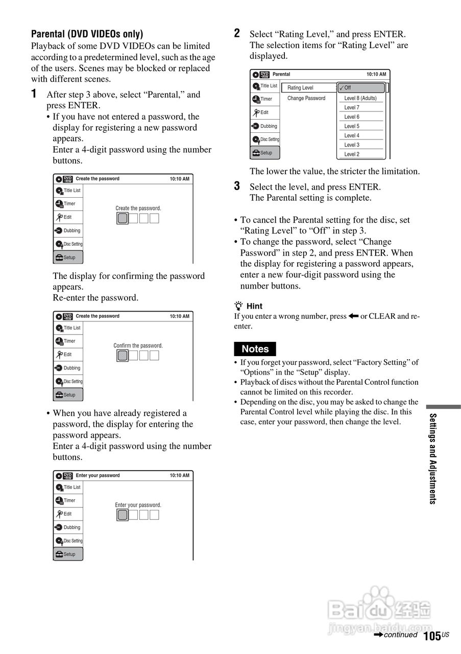 SONY RDR-VX560数位影音说明书:[11]