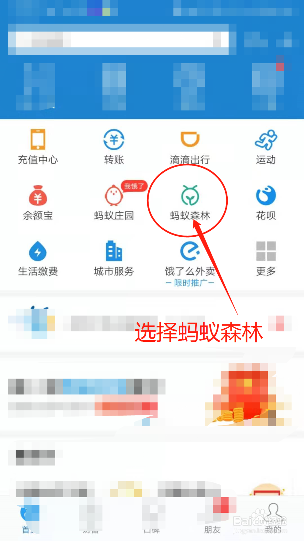 怎么给蚂蚁森林树上挂装扮？