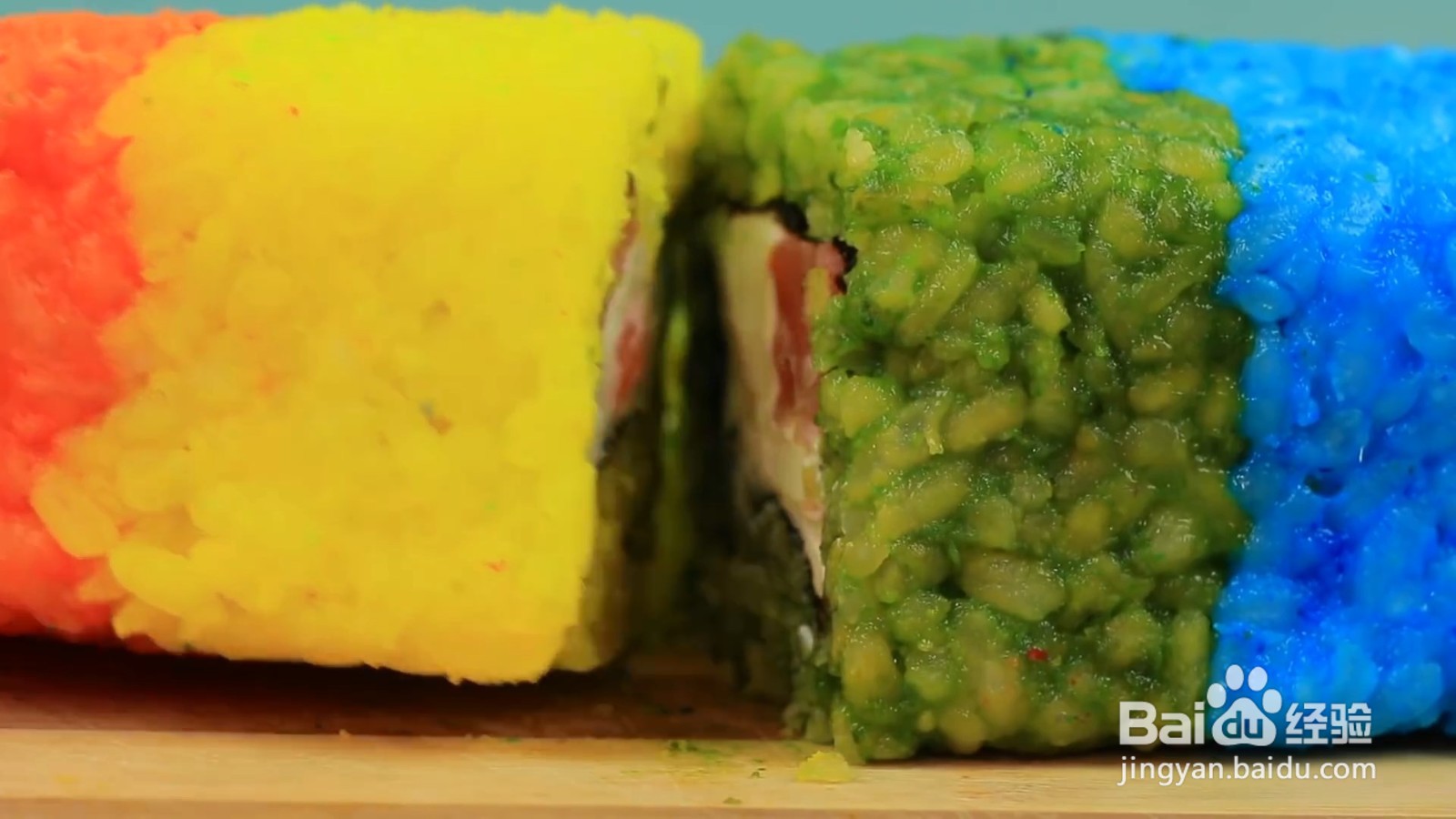 彩虹寿司如何制作