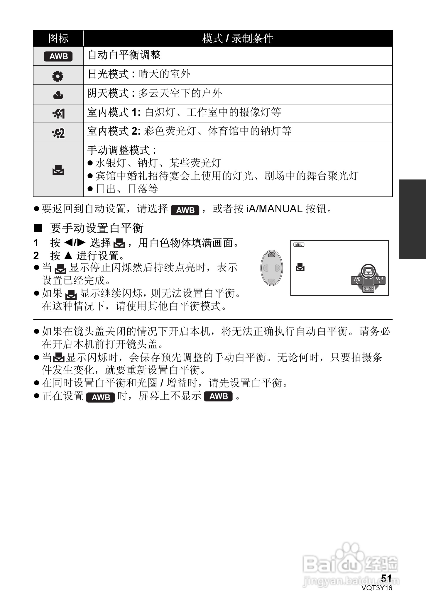 松下HC-V100MGK高清摄像机使用说明书:[6]