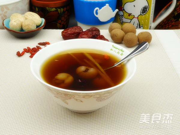 红枣桂圆枸杞茶