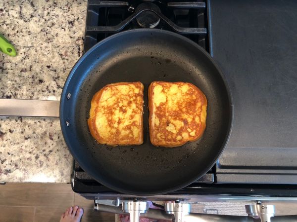 自制蔓越莓酱法国吐司