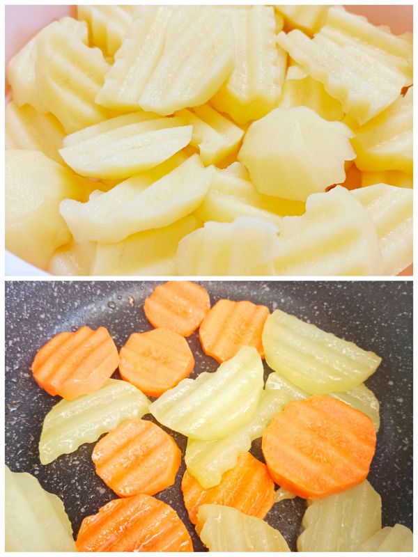 今日份香煎土豆沙拉安排上了