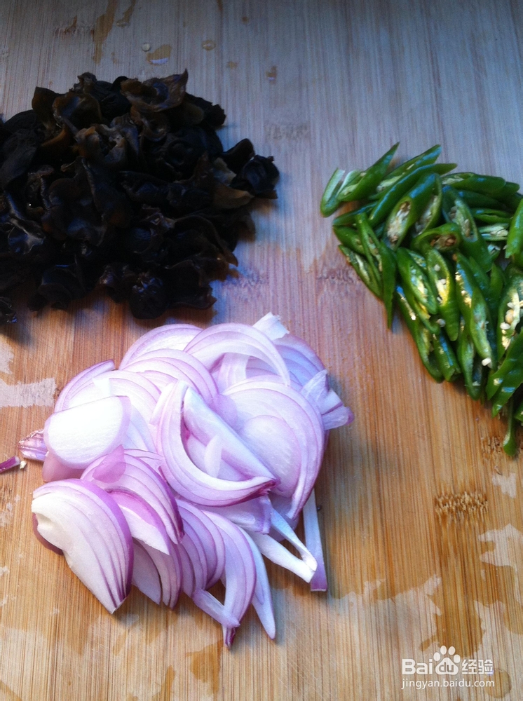 夏季时令菜14—木耳炒肉丝