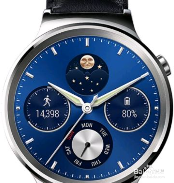 华为gt2怎么换表盘背景