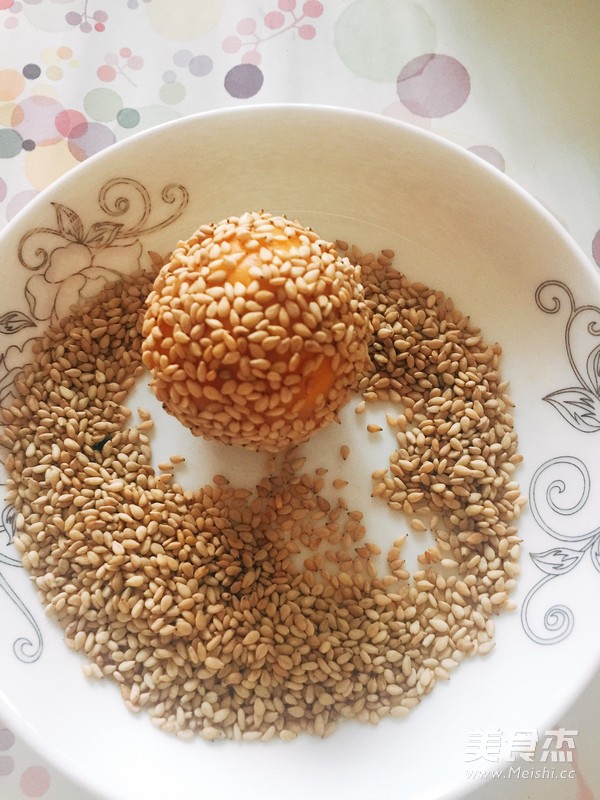 呆萌红薯球的做法