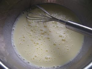 芒果鲜奶冰激凌