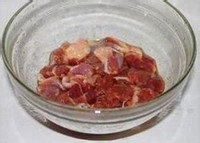 孜然羊肉粒 制作步骤