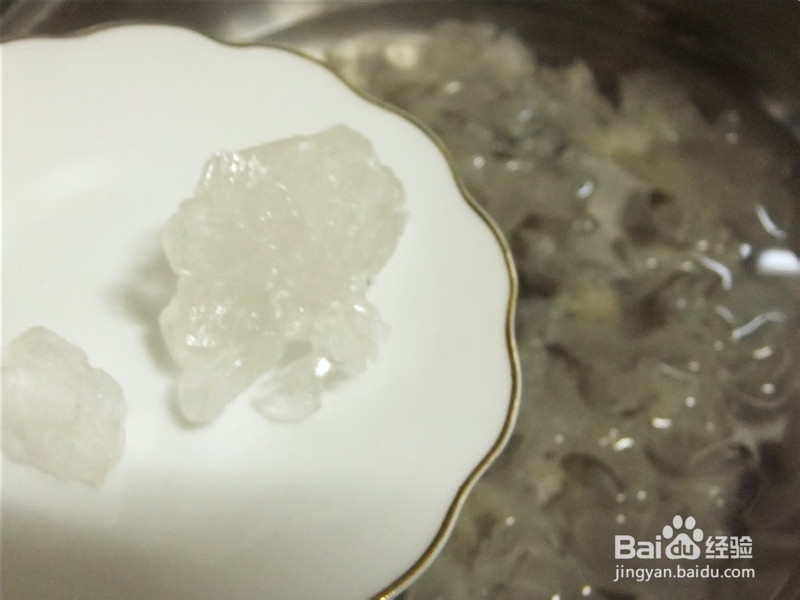 补气和血——紫薯银耳羹做法