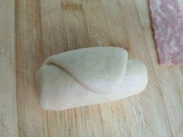 培根芝士拉丝面包