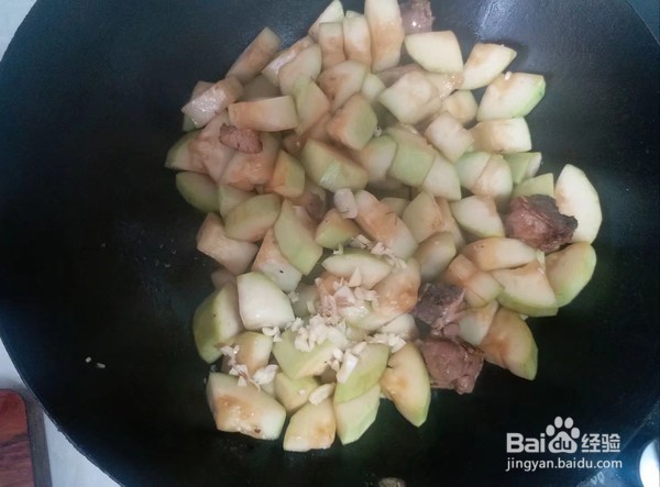 肉烧瓠子的制作方法