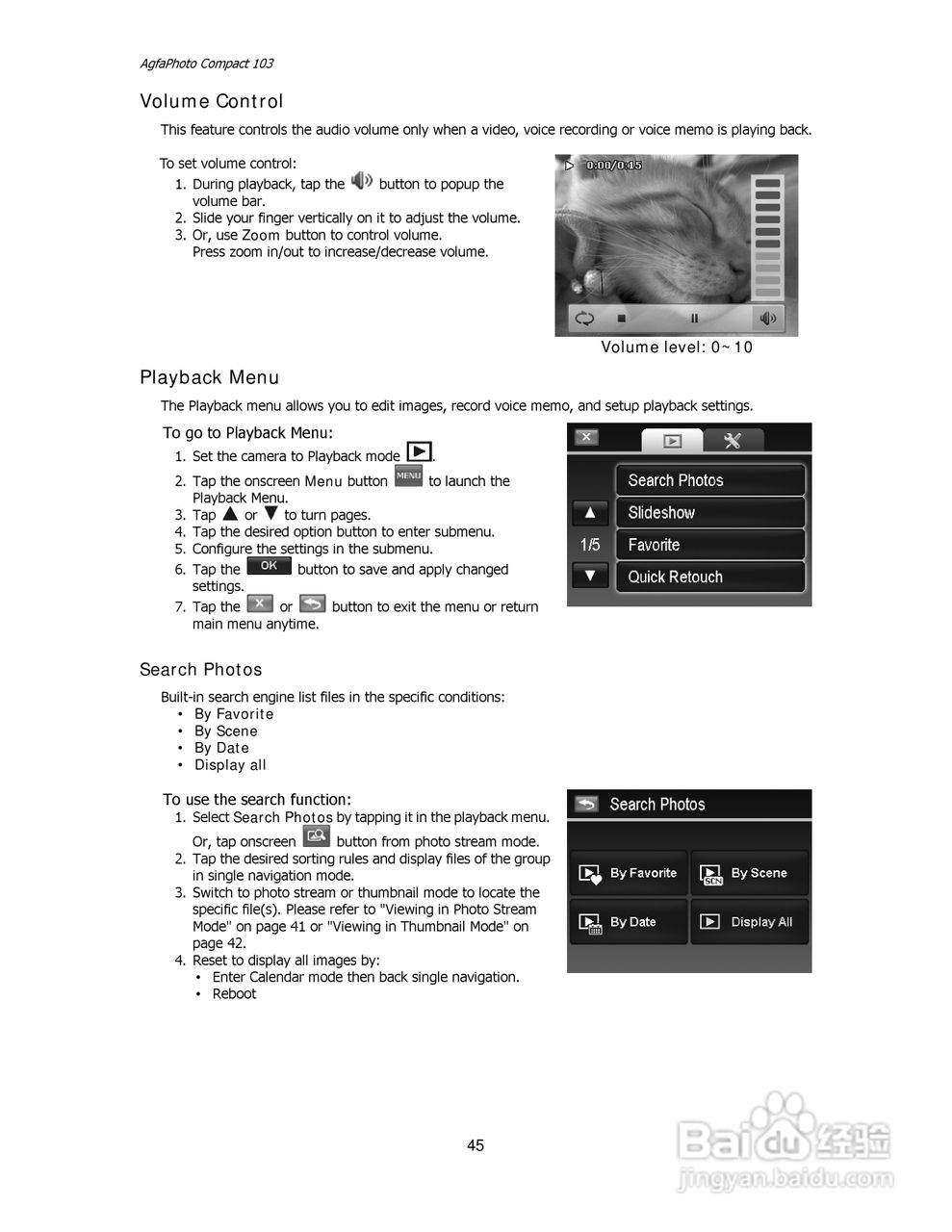 爱克发Compact 103数码相机使用说明书:[5]