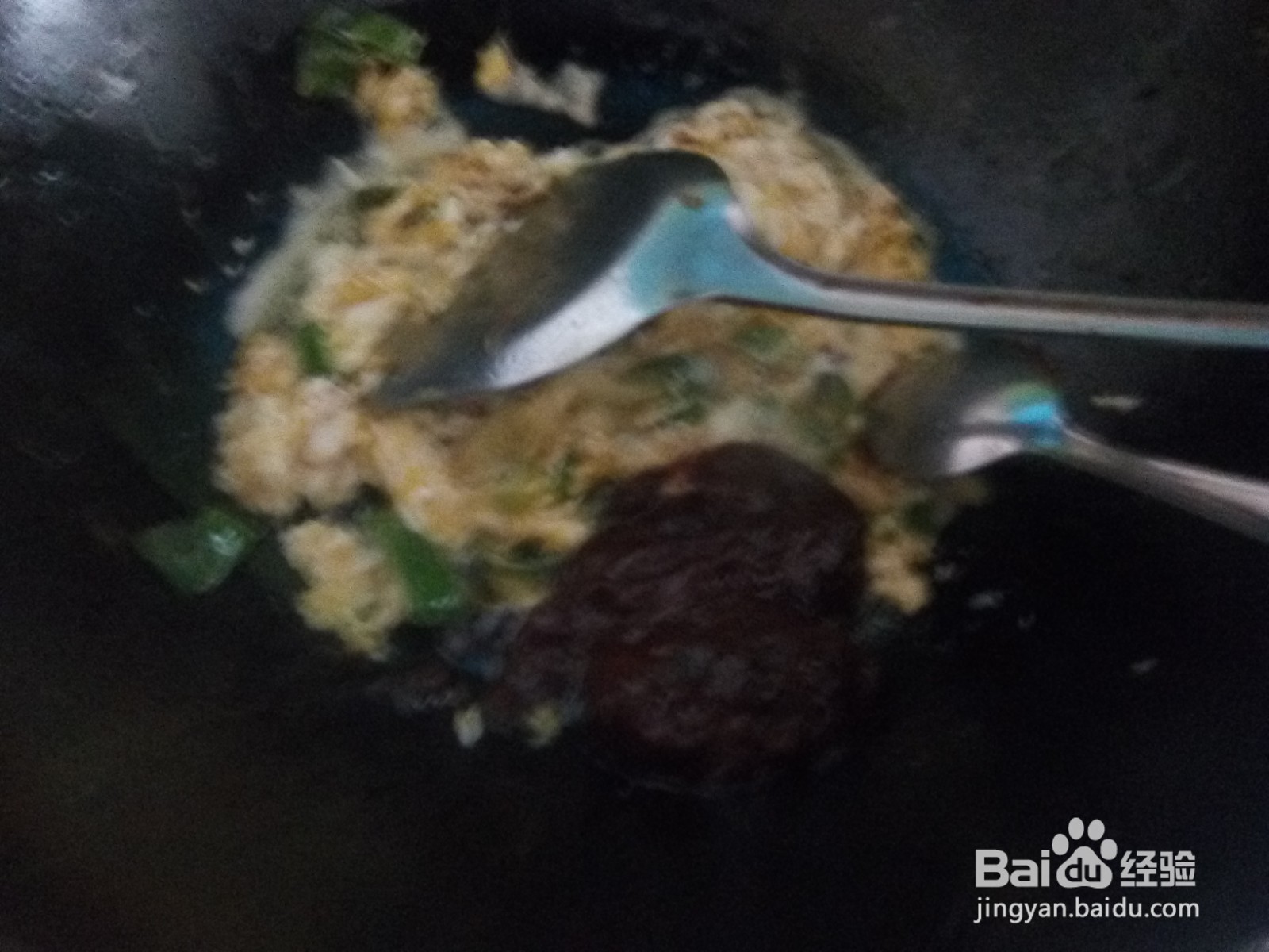 鸡蛋酱拌过水挂面