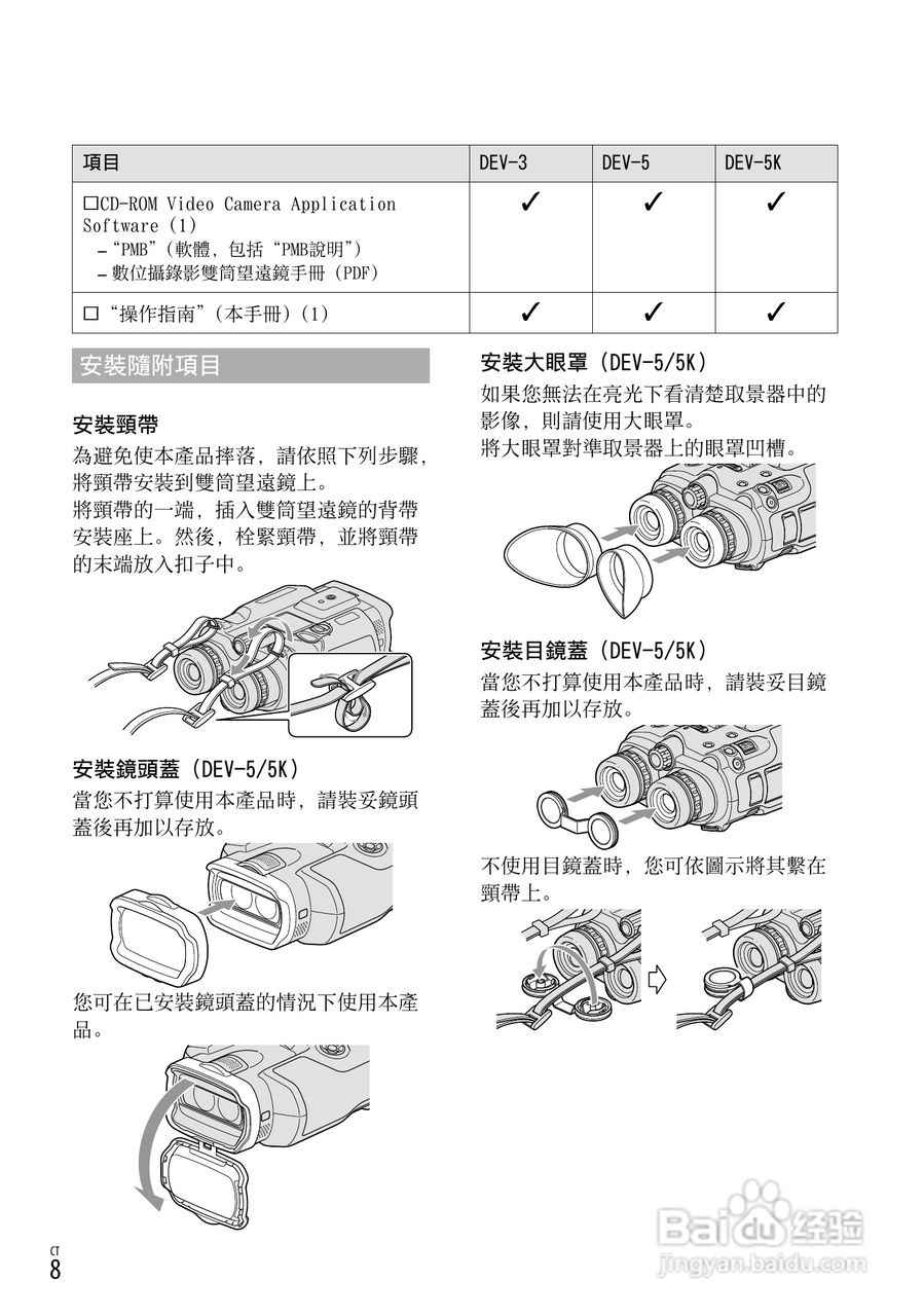 索尼DEV-5K数码摄相机使用说明书:[11]
