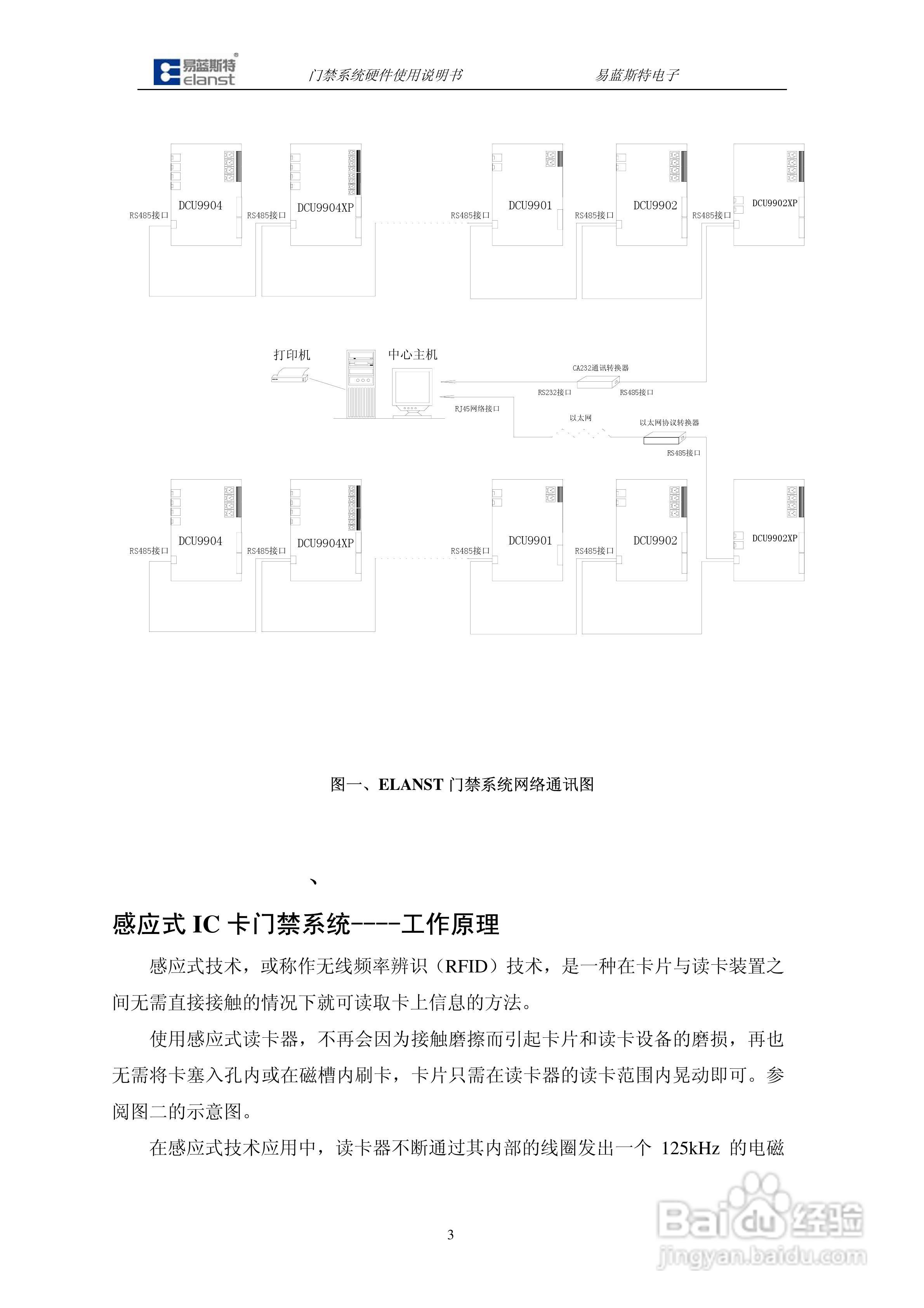 DCU9904门禁控制器硬件说明书:[1]