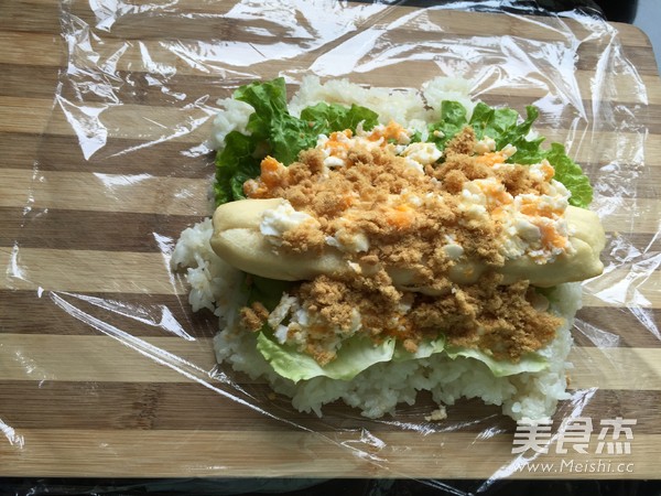 糯米饭卷的做法